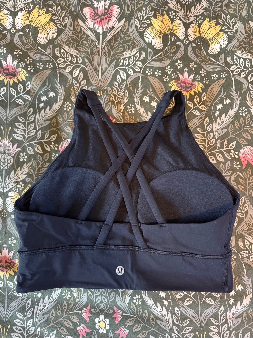lululemon Energy High-Neck Longline Sports Bra size 8
